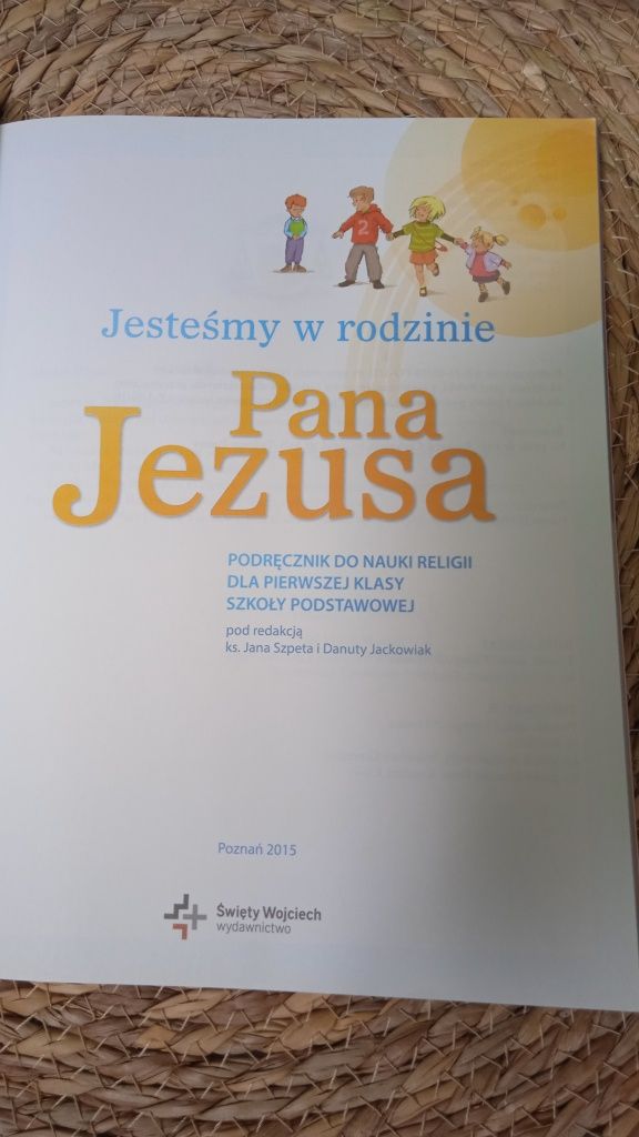 Jesteśmy w rodzinie Pana Jezusa - podręcznik do religii klasa 1