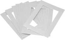 10x Ramka na zdjęcia Sourcing Map 5,6x7,6" srebrna, na zdjęcia 4x6"