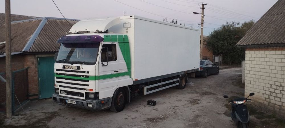 SCANIA 113M, стан сів і поїхав