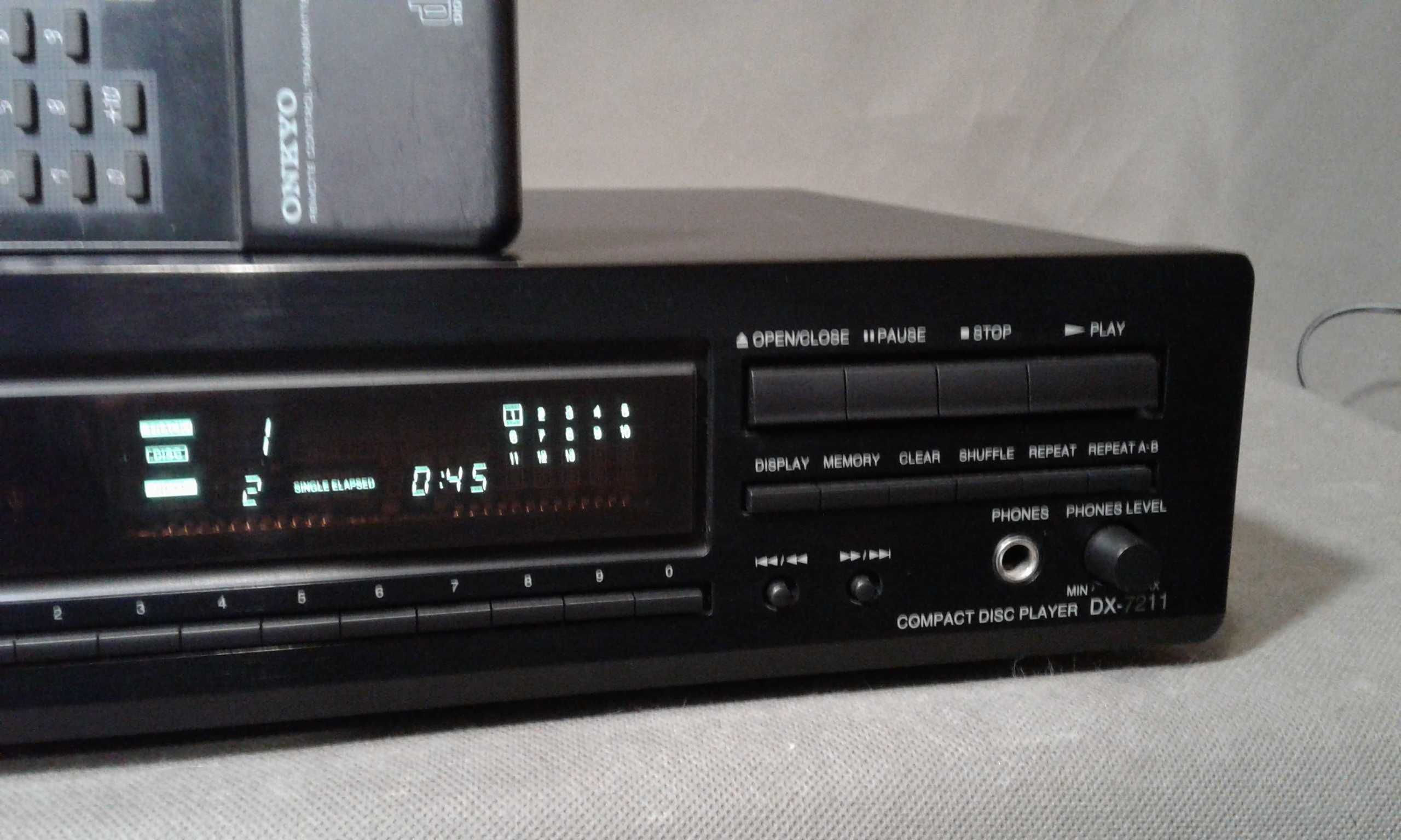 ONKYO DX-7211,pilot ,odtwarzacz cd