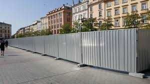 Ogrodzenie Budowlane Tymczasowe PEŁNE Panel Ocynk Kolor PRODUCENT!!!