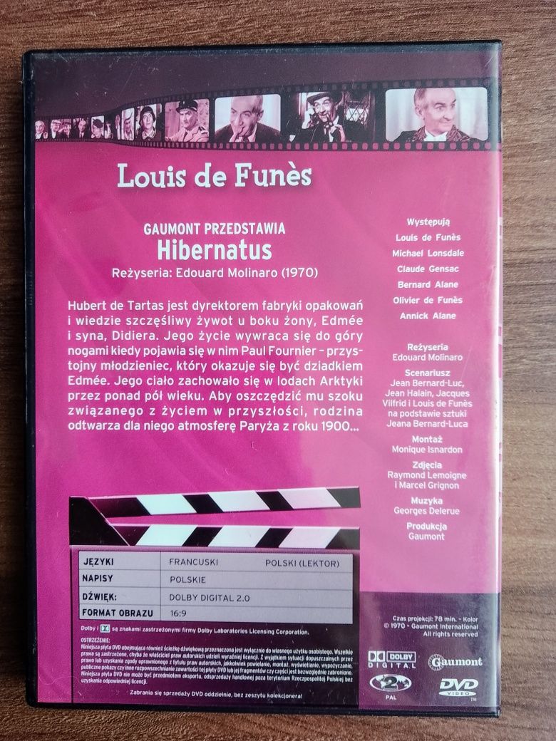 Louis de Funes, Hibernatus, Kolekcja Filmowa