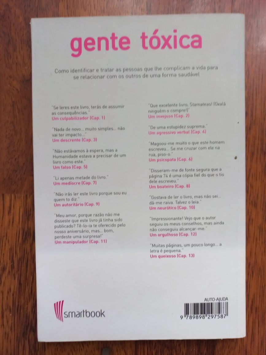 Vendo livro: Gente tóxica