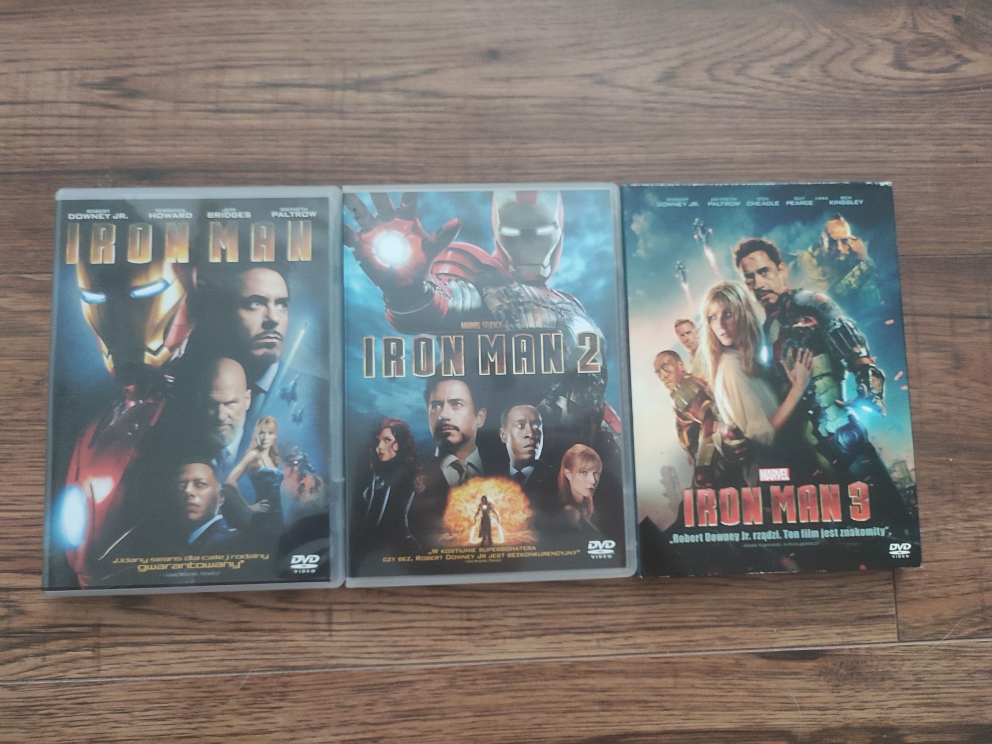 Filmy dvd Iron Man 1-3