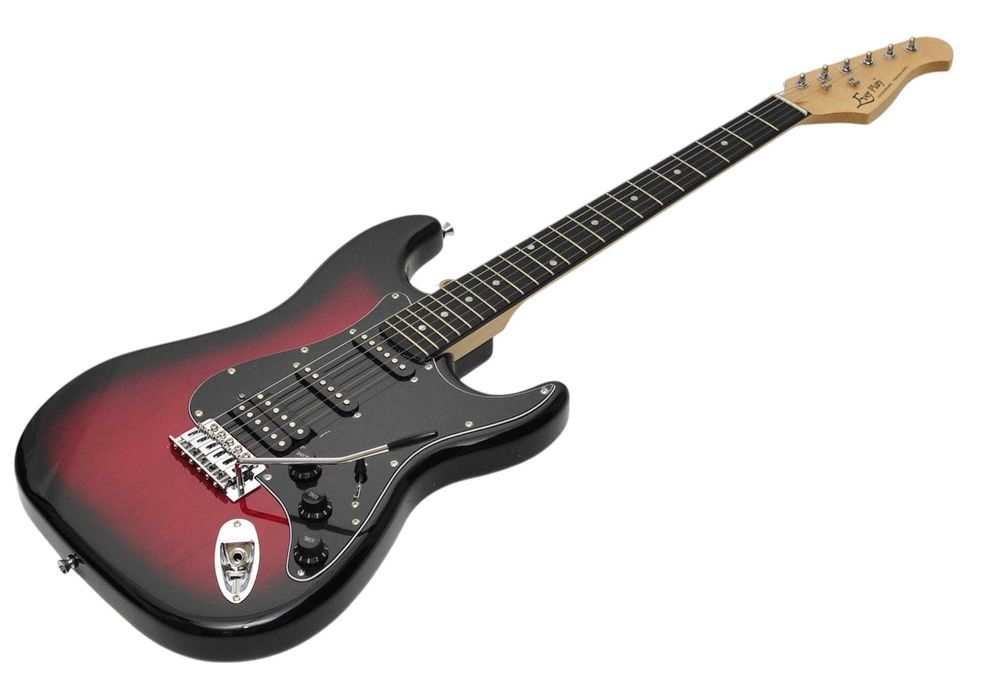 Gitara elektryczna Ever Play Stratocaster + wzmacniacz / zestaw XXL