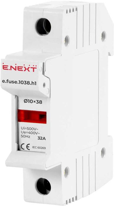 Rozłącznik bezpiecznikowy do wkładek 10х38 1p 32А