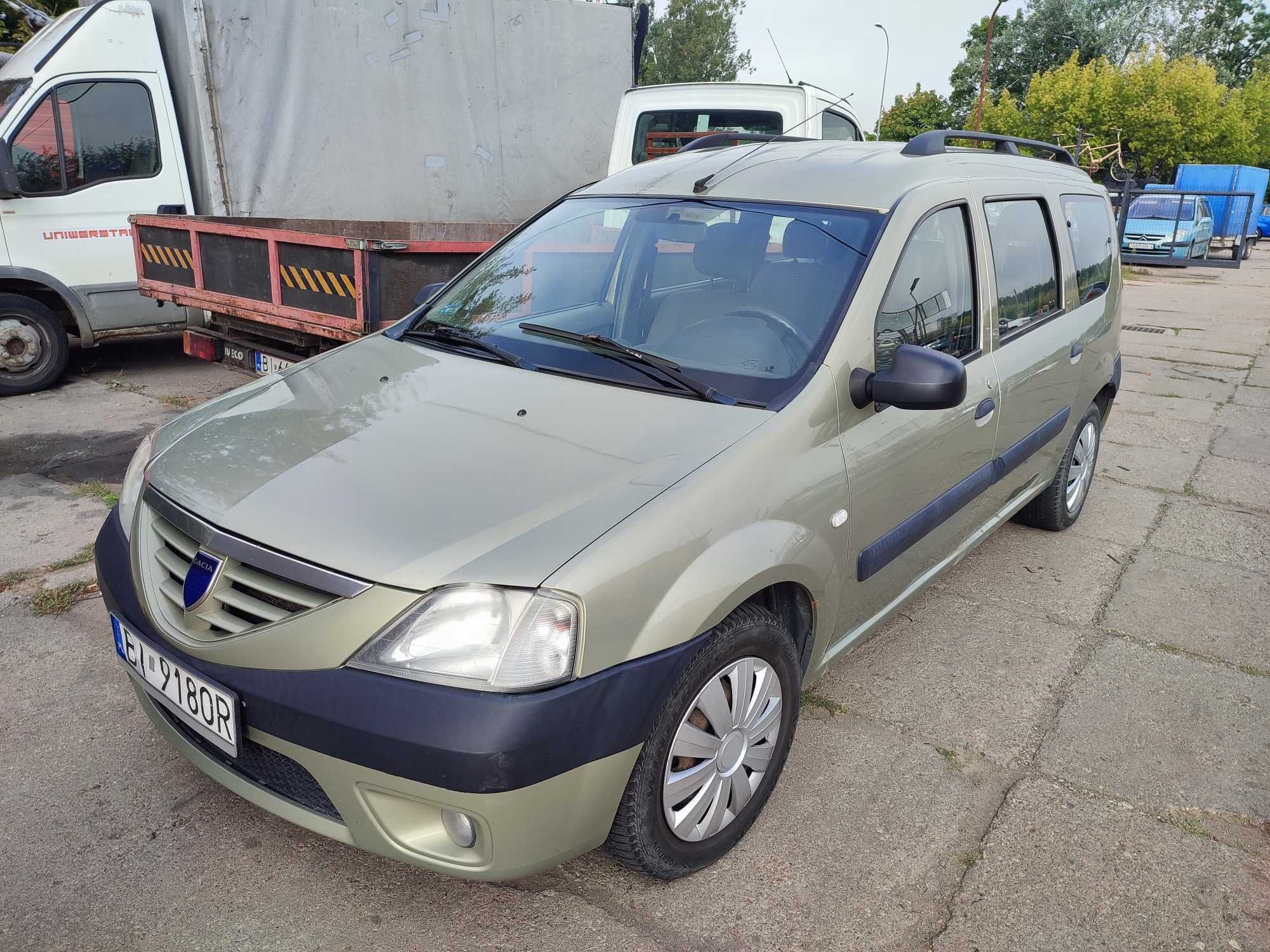 Dacia Logan * 7 - osobowa * 2008 rok * 1.5 diesel * długie OC