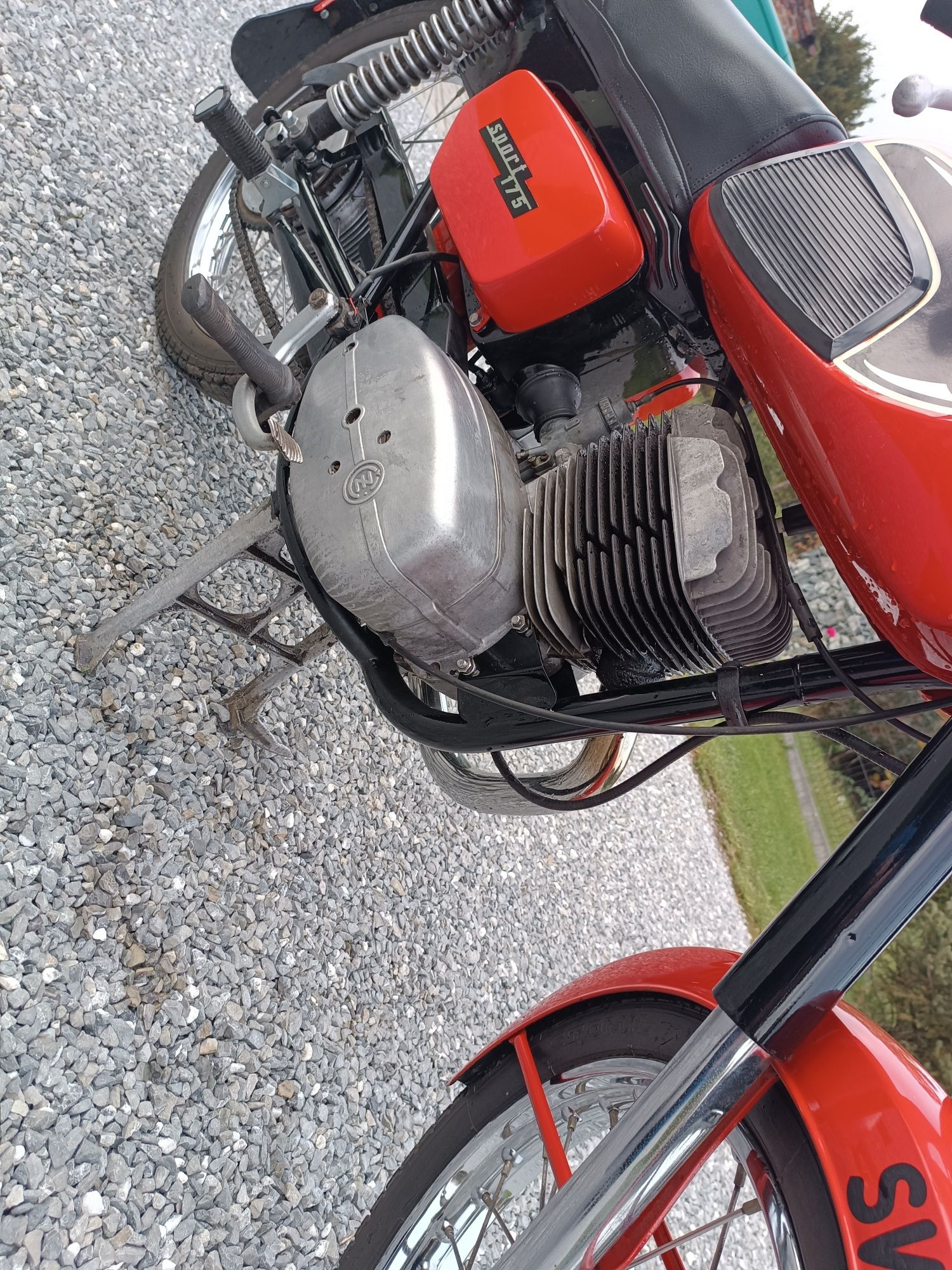 Rama CZ 175 typ 477 Jawa 1972r.