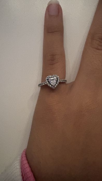 anel da pandora prateado