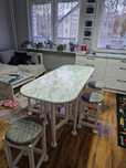 STÓŁ KUCHENNY drewniany rozkładany
