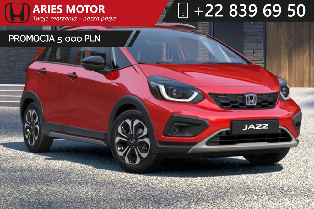 Honda Jazz Nowa Honda JAZZ e:HEV Crosstar z rabatem 5000 zł!!