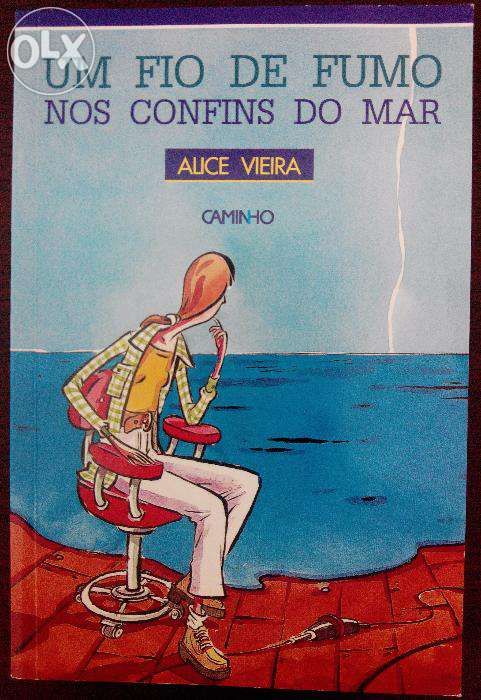 Livro "Um fio de Fumo, Nos confins do mar", Alice Vieira