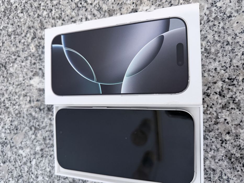 Ler descrição!! Iphone 16 Pro e ProMax 256G. Cor: Branco.