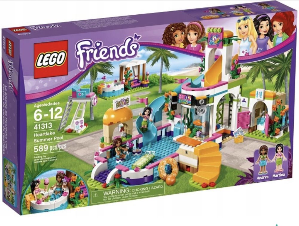 Klocki LEGO Friends Basen 41313