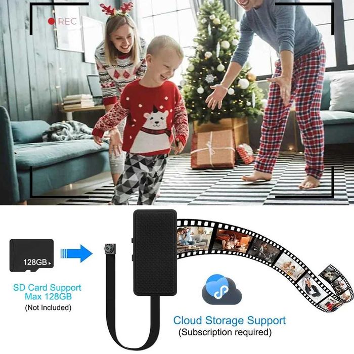 Kamera szpiegowska WiFi HD 1080P kamera DIY mini ukryta kamera