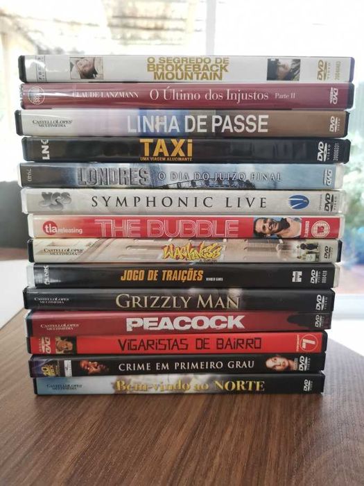 DVD Pack de 14 - Vários Filmes de Qualidade