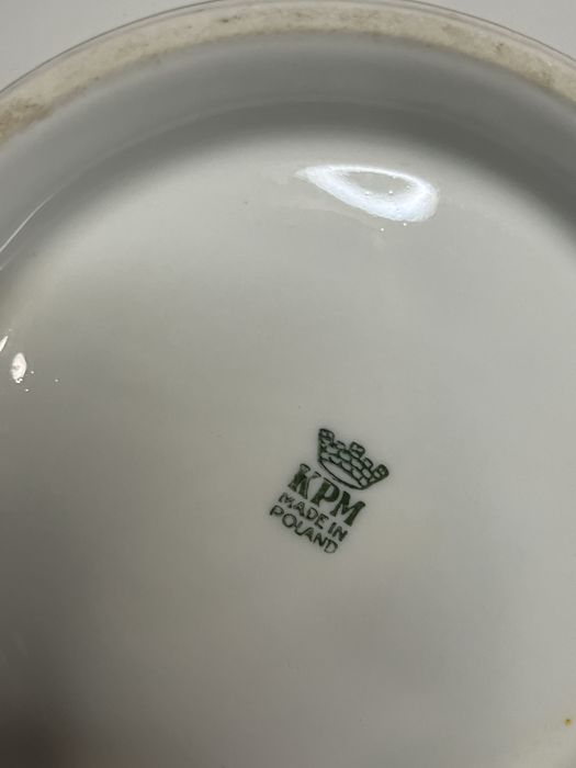 Zestaw porcelany KPM Made in Poland – waza i półmisek