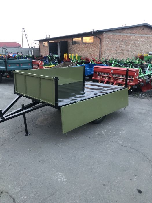 Прицеп до трактора, прицеп до мини трактора, прицеп, причіп.