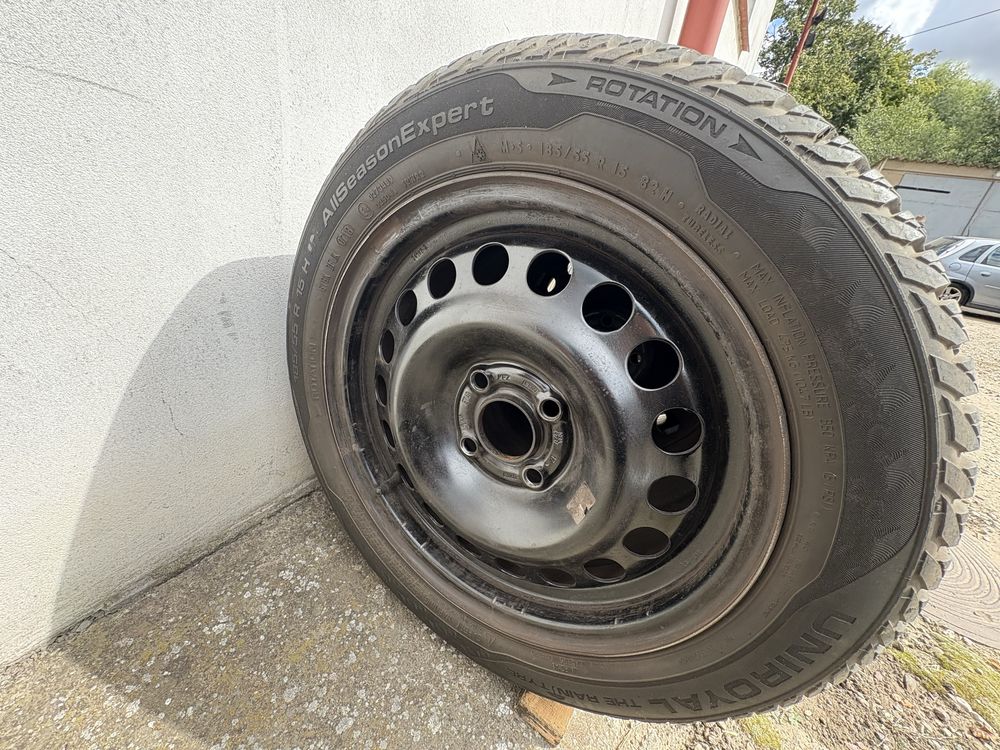 Kola wielosezonowe 185/55r15 opel 4x100
