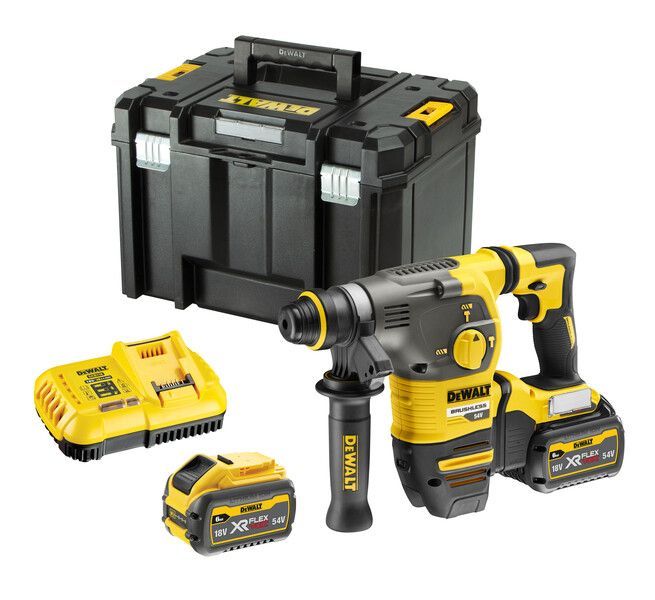 Młotowiertarka 54V Sds-Plus Xr 2*6.0Ah Dewalt Dw Dch323T2