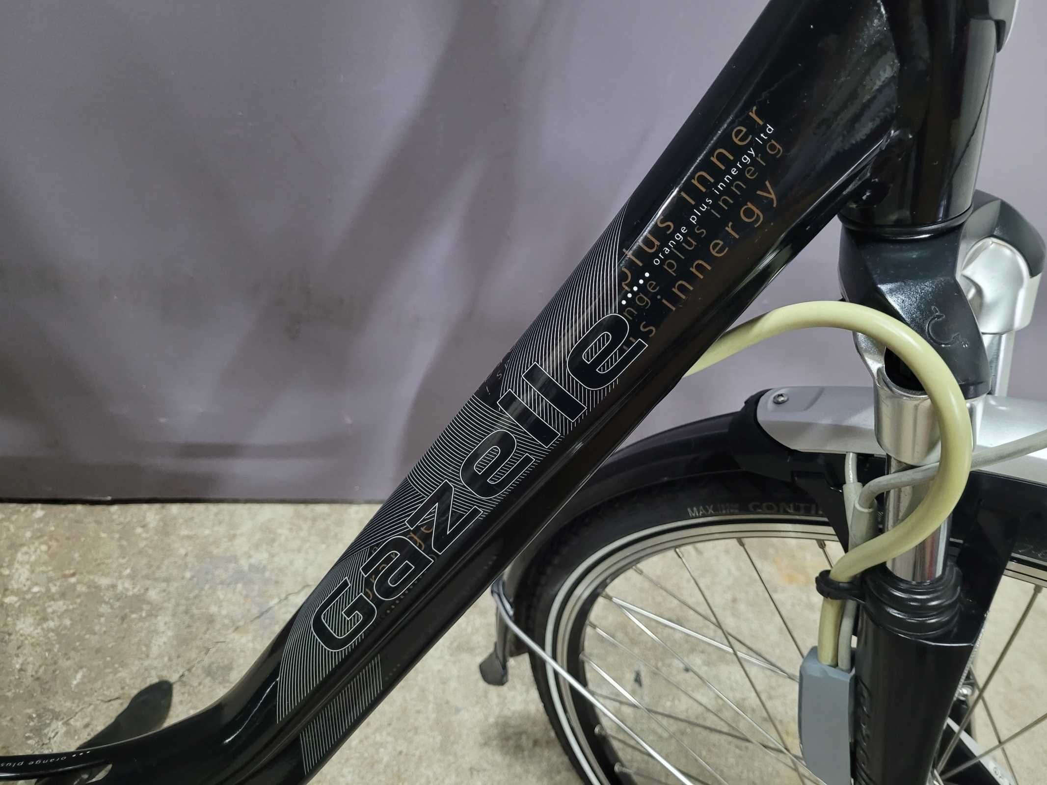 Rower elektryczny GAZELLE ORANGE PLUS 1800 km 11ah 36v Koszyk GRATIS!!