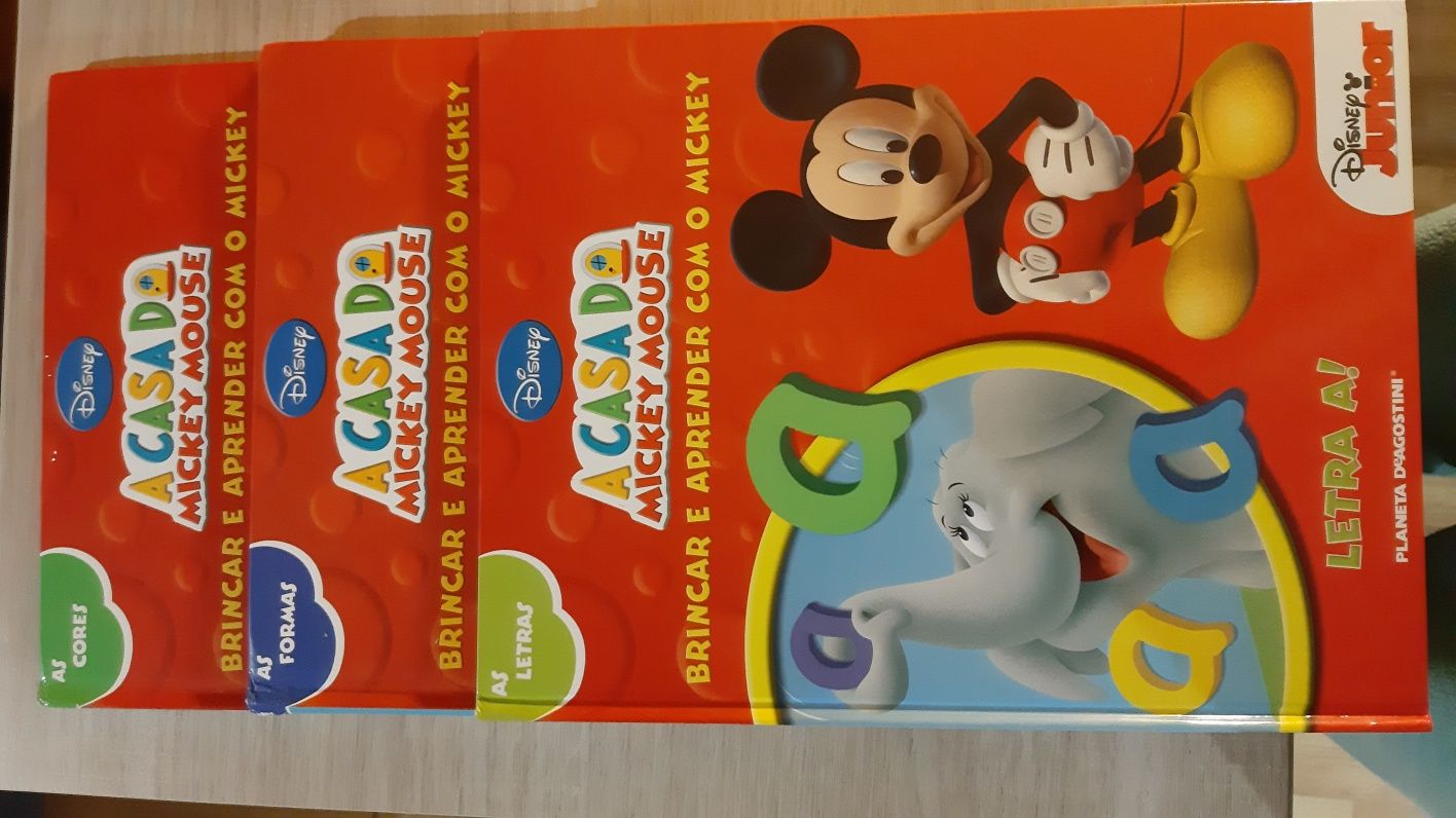 Livros Pack Mickey