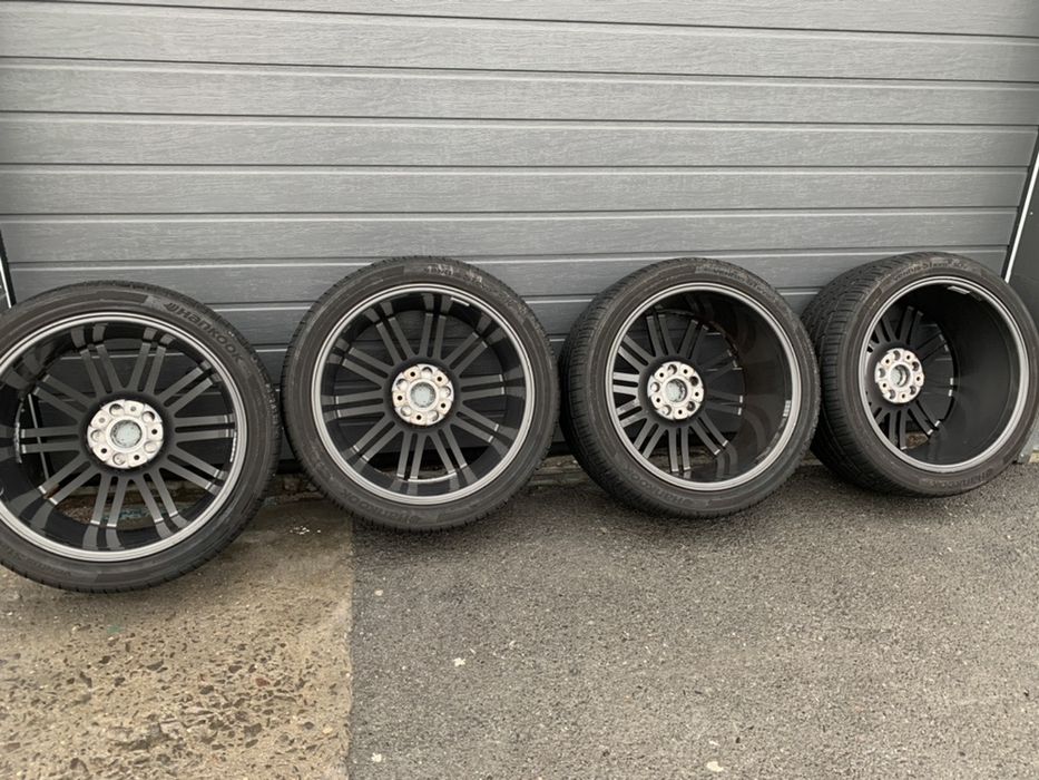 Оригінальні диски cayenne r21 з літніми шинами 295/35