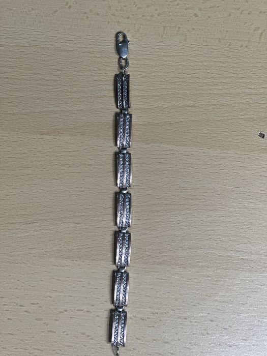 Набір каблучка і браслет срібло з позолотою