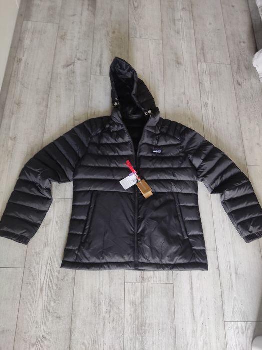 Patagonia kurtka zimowa pikowana new pata tnf gory