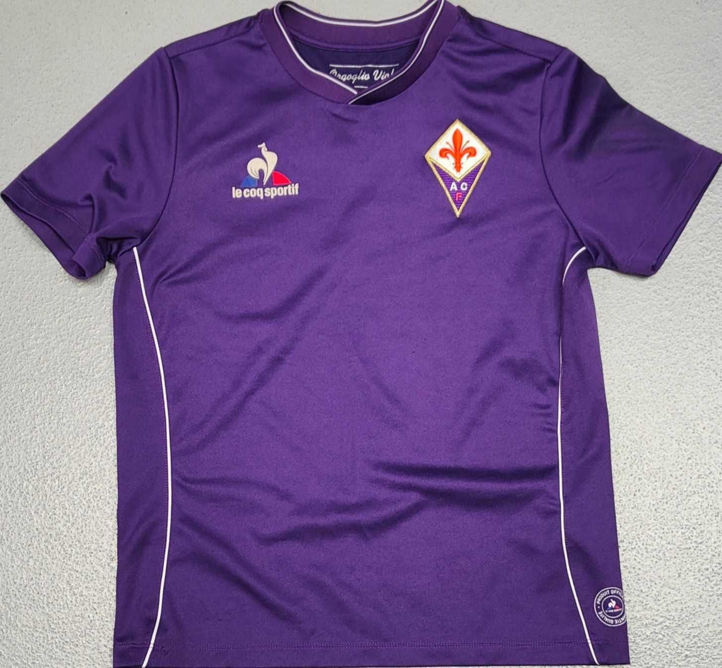 S) ACF FIORENTINA le coq sportif oryginalna koszulka klubowa Roz.140