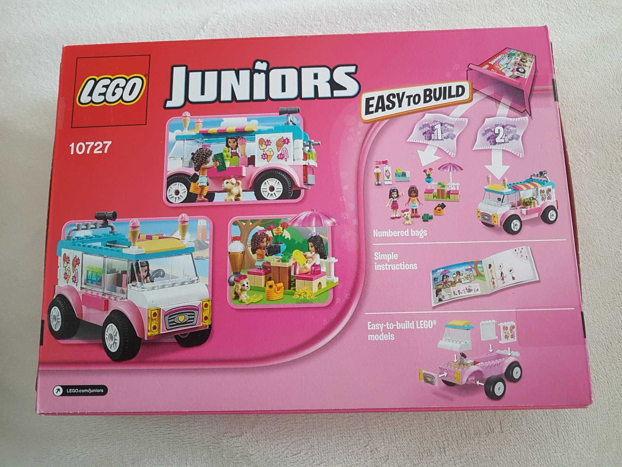 Klocki LEGO Juniors 10727 Furgonetka z lodami Emmy NOWY