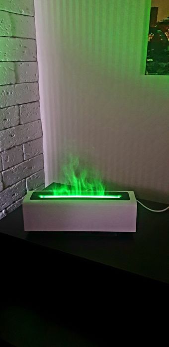 Зволожувач повітря, аромадифузор, нічник з ефектом полум’я