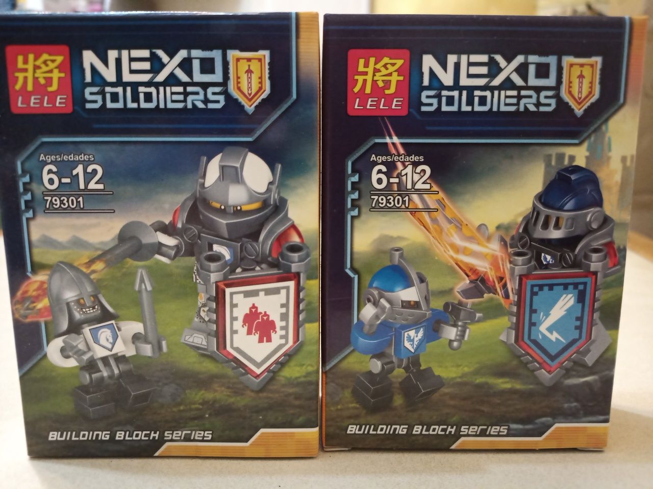 Комплект лего  шт Nexo Soldiers