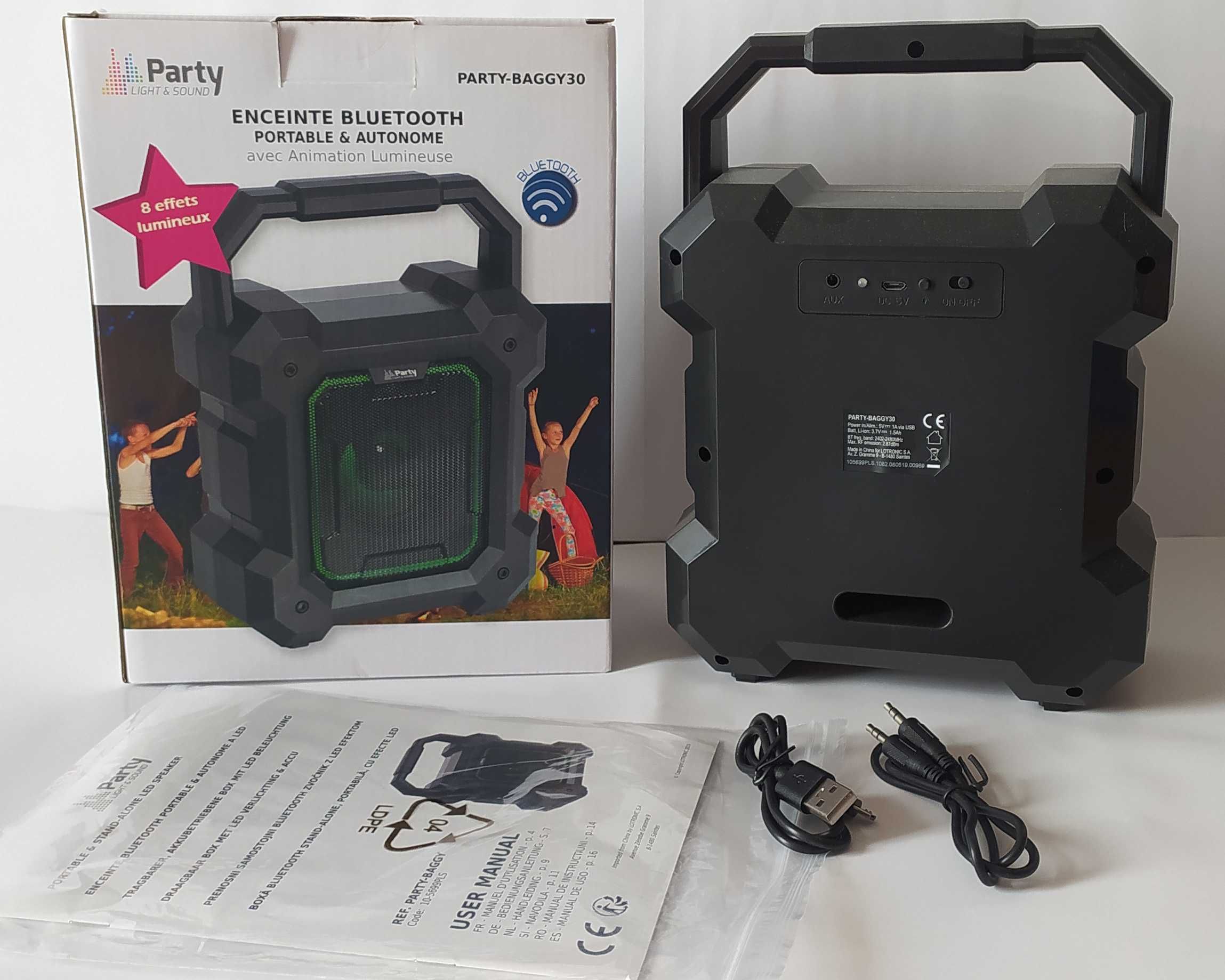 Coluna bluetooth portátil