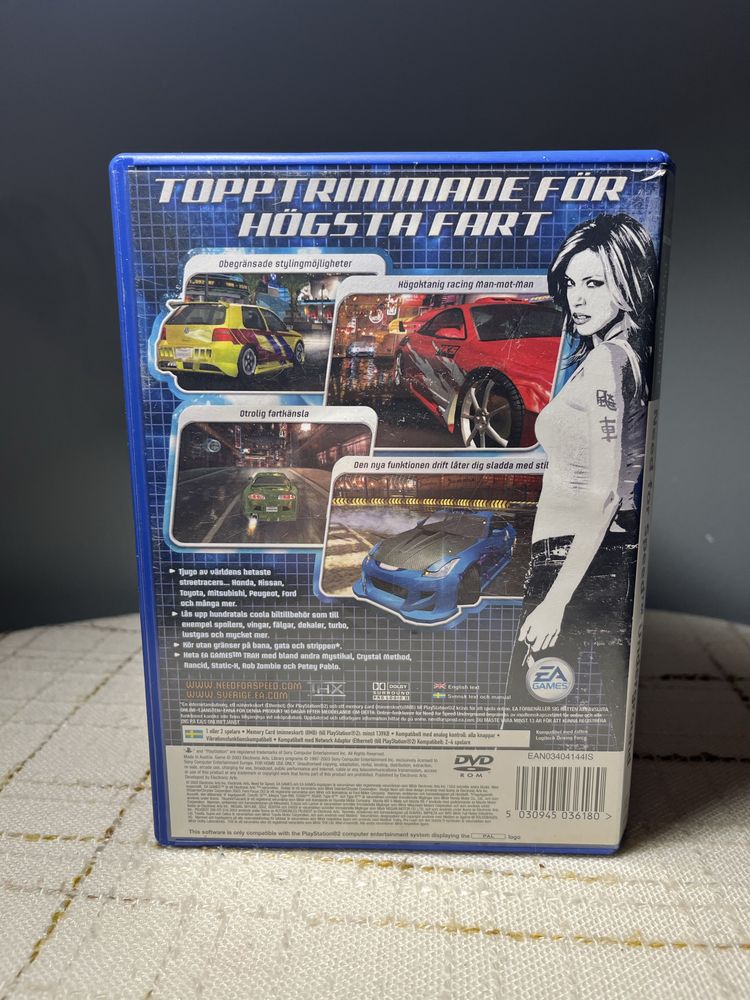 NFS Need For Speed Underground PS2