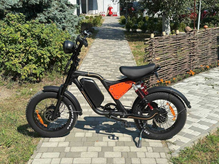 НОВИНКА! Електровелосипед X-BOOST оо7 / 600*2 Вт / 48В / 20Ah