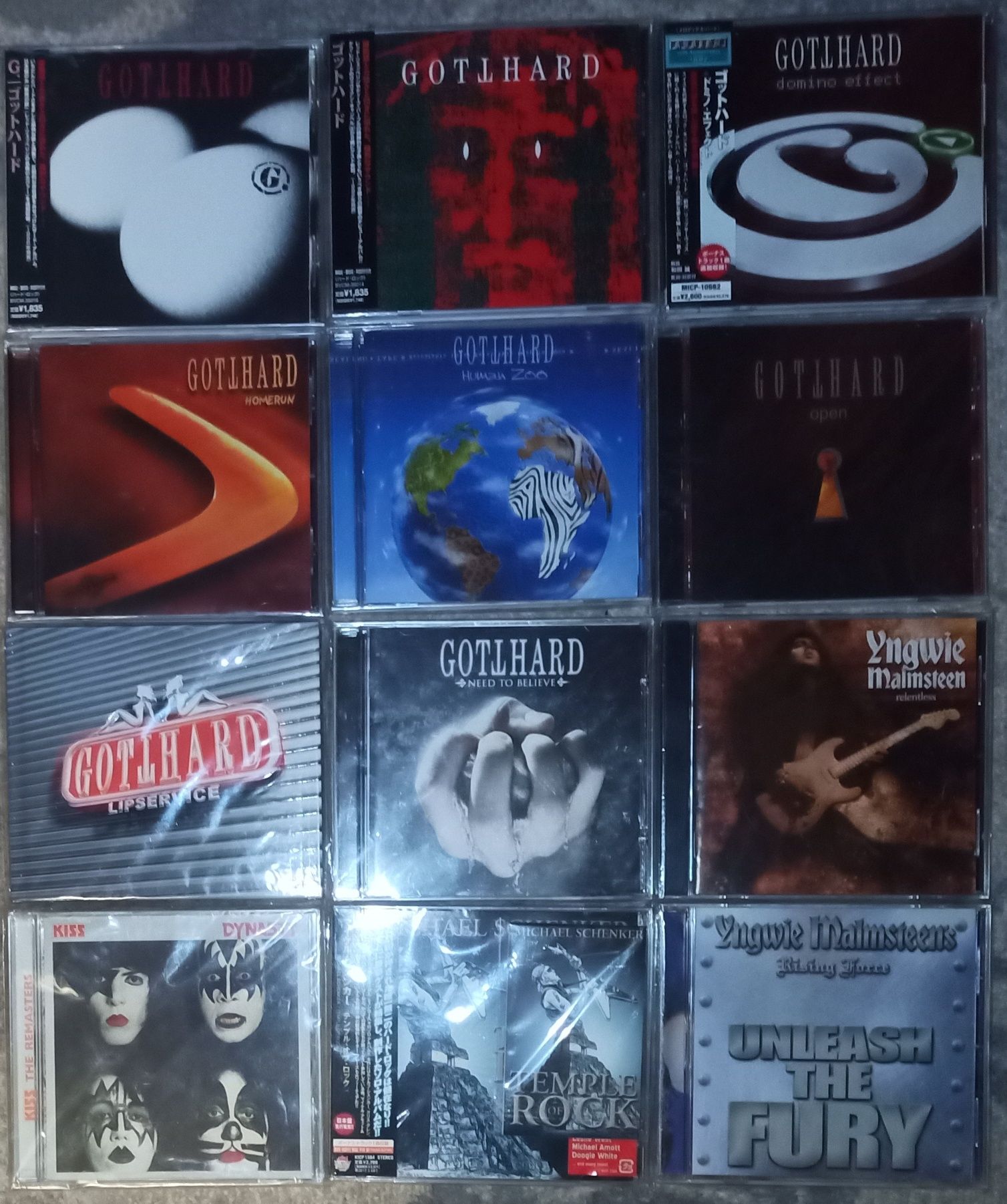 Alice Cooper.Doogie White.Y.Malmsteen та інші фірмові CD  Hard - Rock.