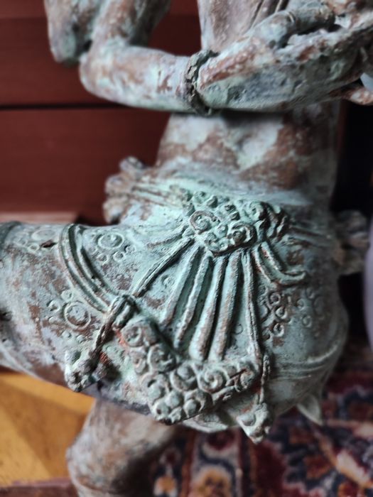 Tybetańska bóstwo z brązu