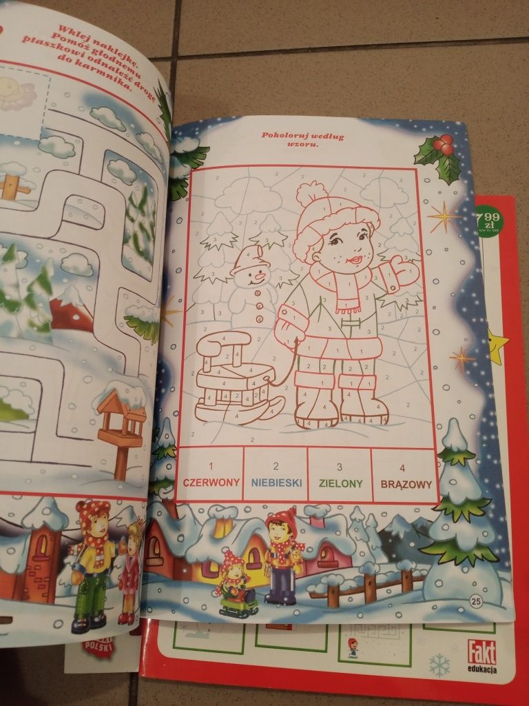 Zestaw książek świątecznych dla przedszkolaka
