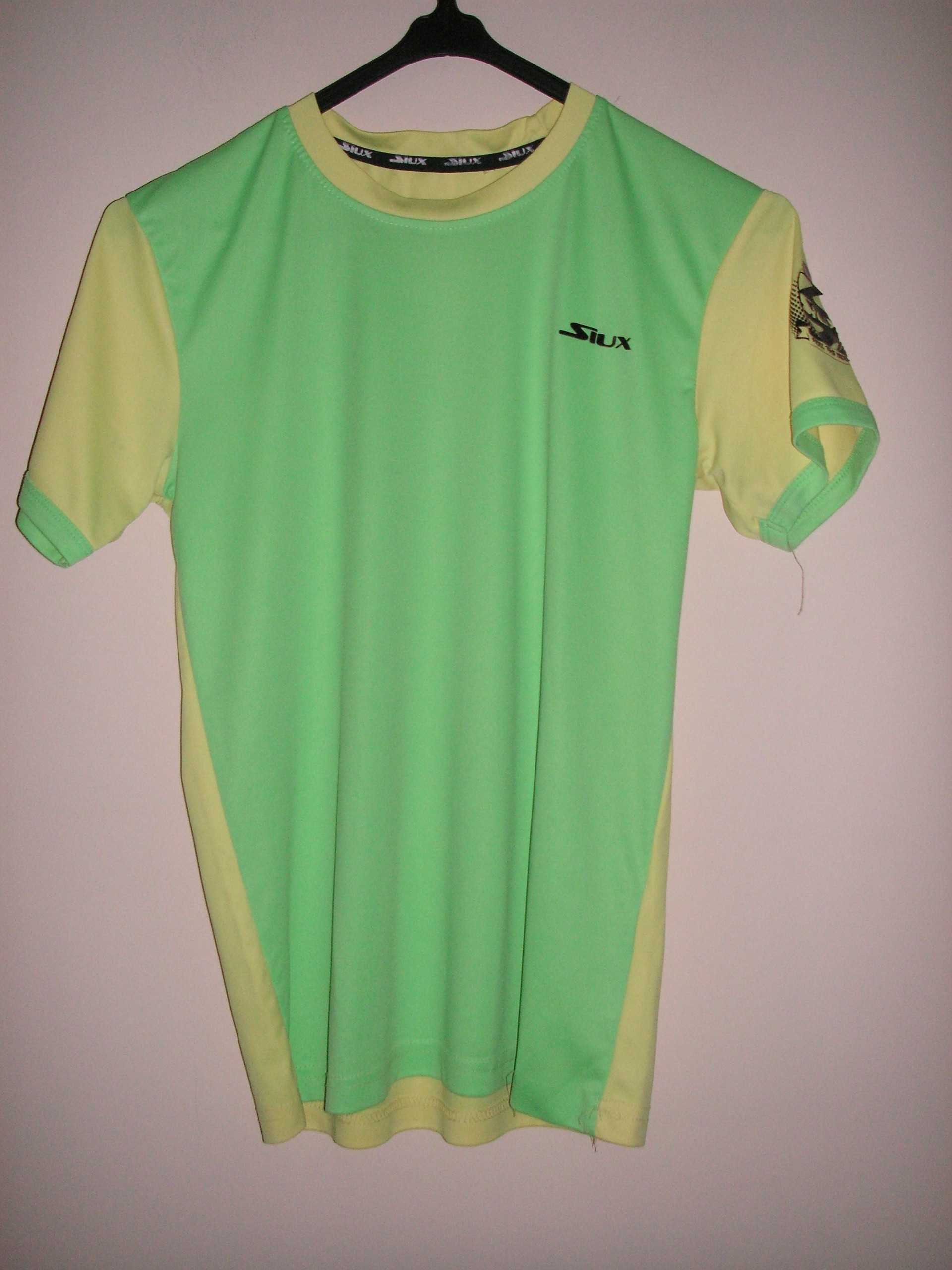 Conjunto T/ Shirt Camisola e Calções de Padel Siux T/12