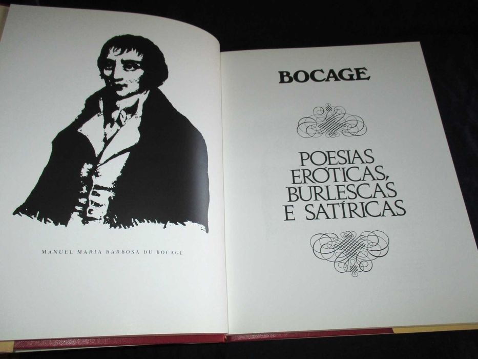 Livro Bocage Poesias Eróticas Burlescas e Satíricas
