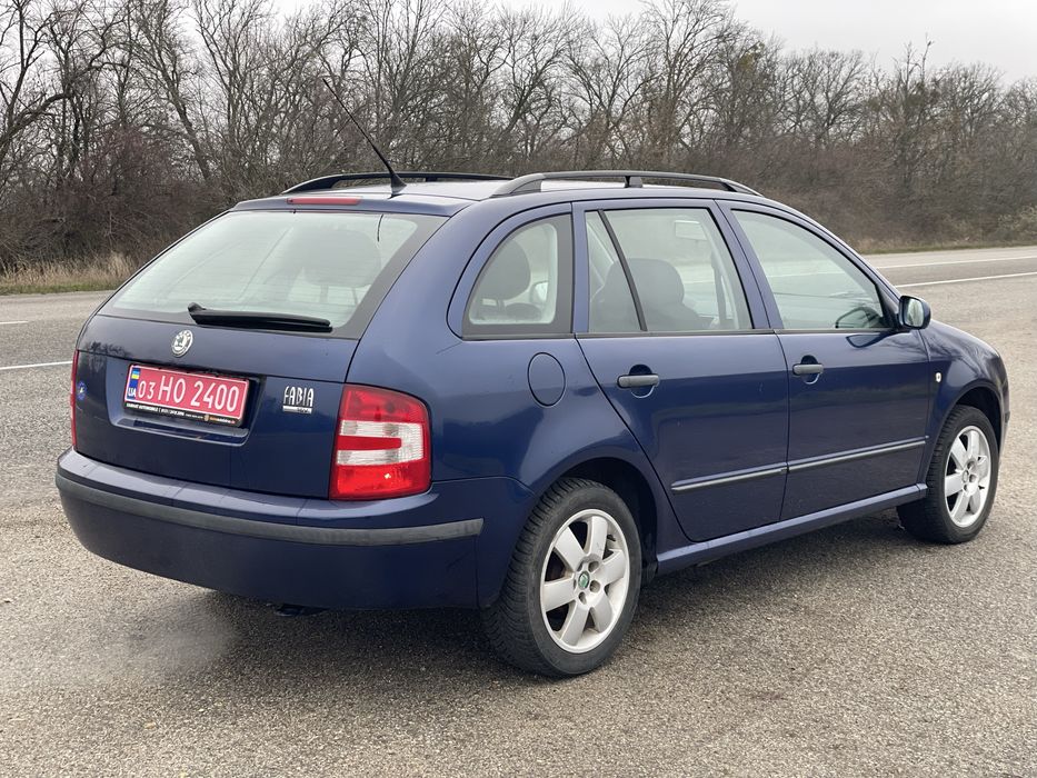 Skoda Fabia 1.4 MPI тільки з Німеччини