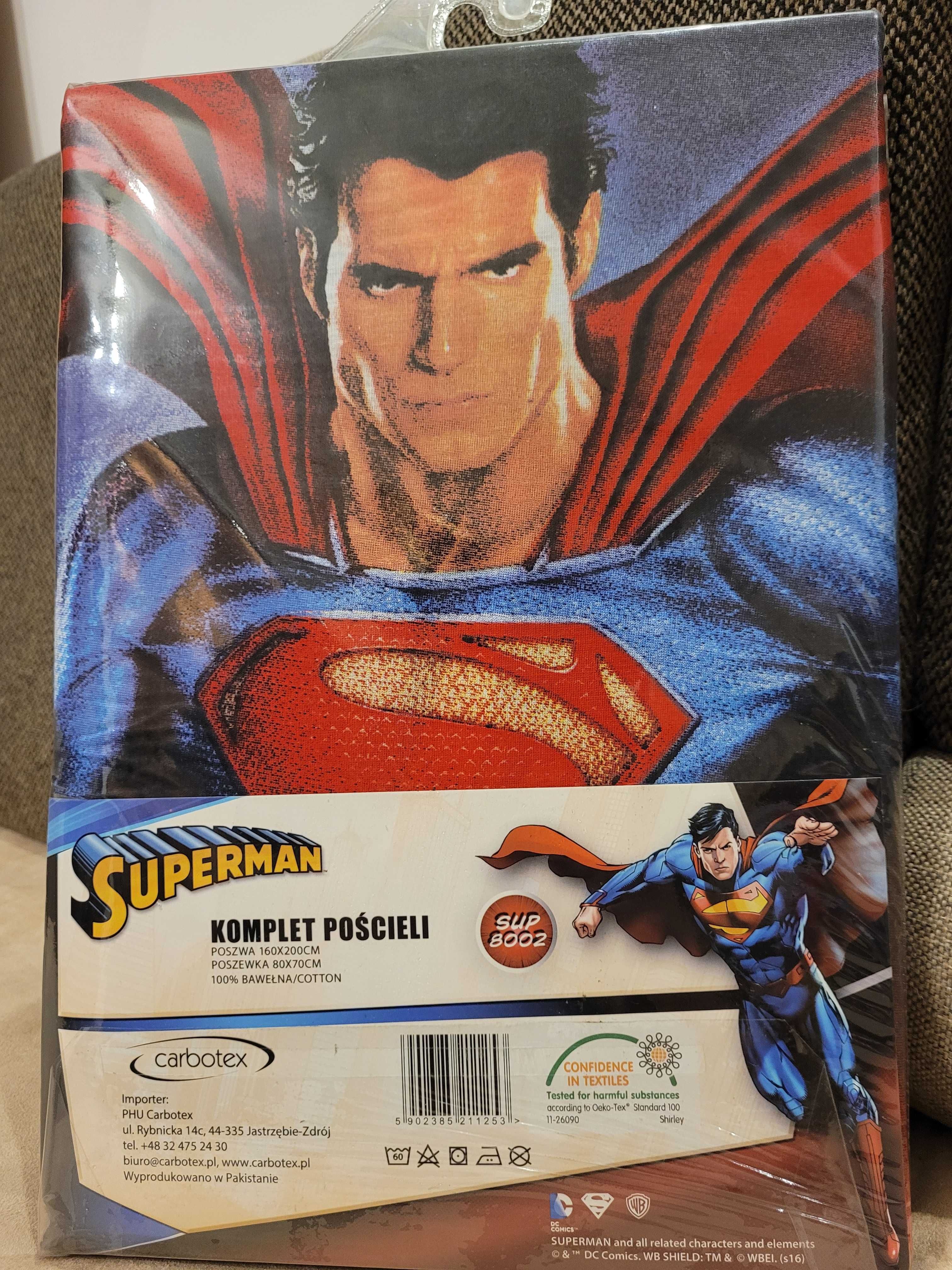 Komplet pościeli Superman Carbotex
