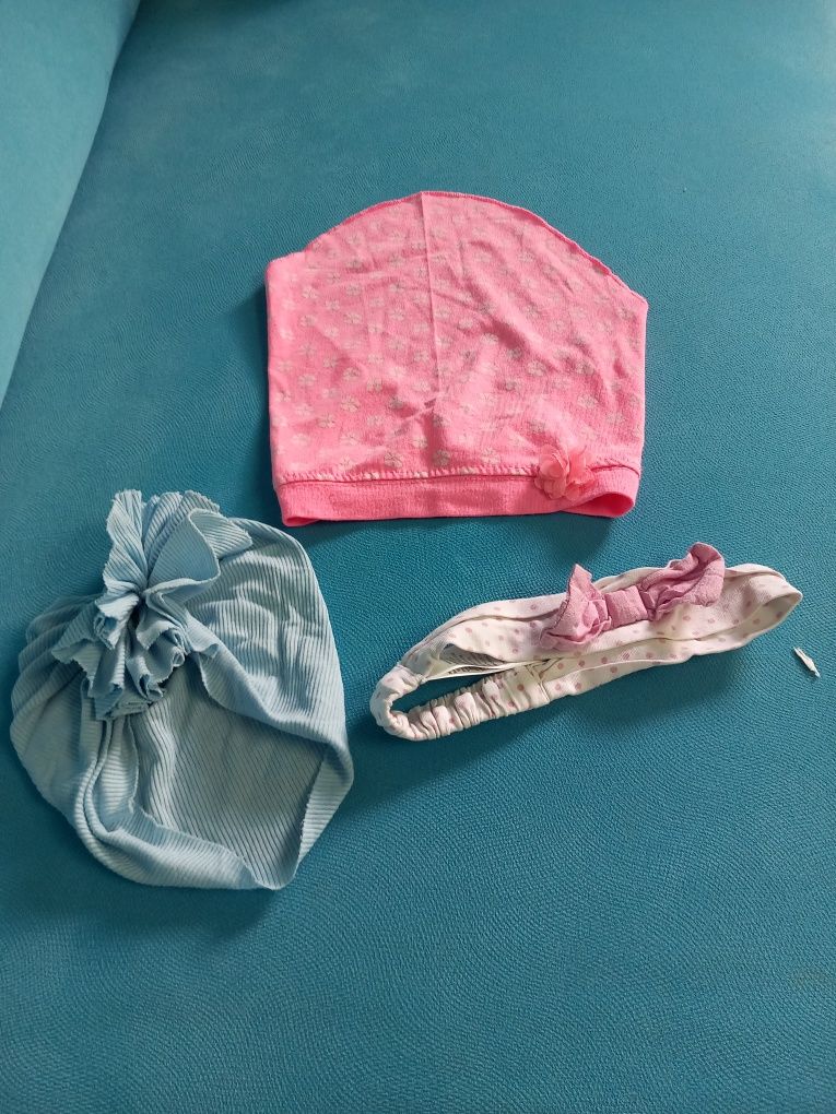 Bandana, opaska, chustka na głowę dla niemowlaka