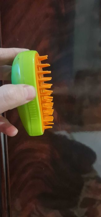 Щётка моющая для животных 3 в 1 пар расческа массаж