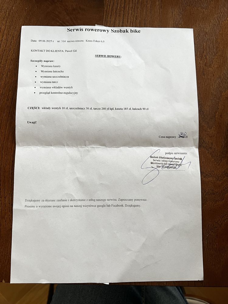 Kross Esker 6.0 XL + POMIAR MOCY/ Po Serwisie
