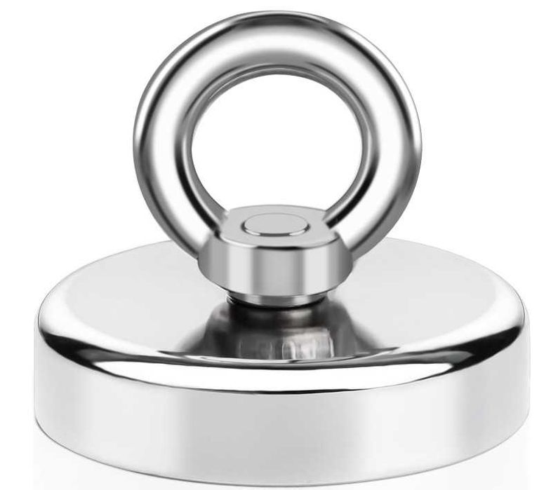 Mocny magnes neodymowy MAGXCENE, średnica 60mm, udźwig do 150kg