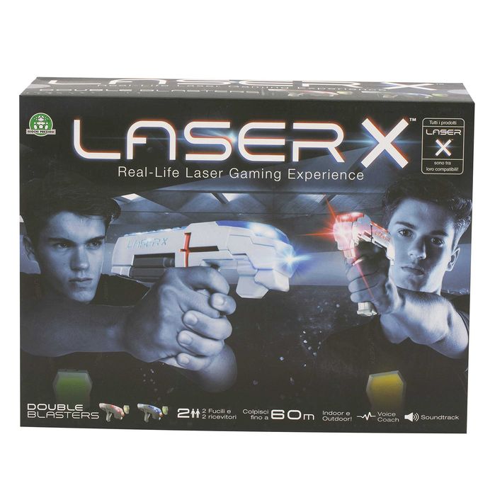 2 Pistolas e Blaster Laser X