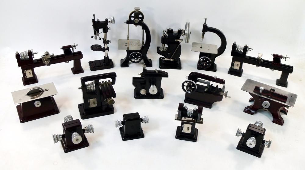 modele urządzeń maszyn miniatura warsztatowa EKT E.K.T oesterwitz PRL