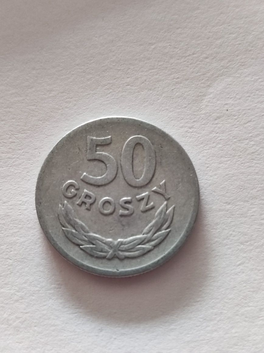 Moneta 50 gr 1967 rok stan II